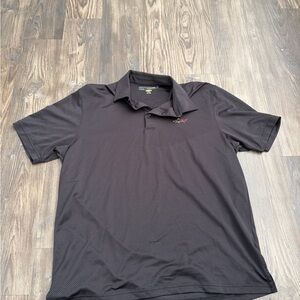 Greg Norman Collection Charcoal Polo Shirt